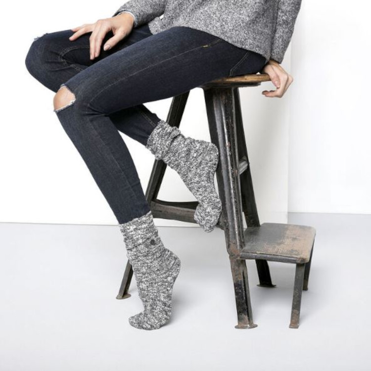 Birkenstock Cotton Slub Socks - Women's - Image 2